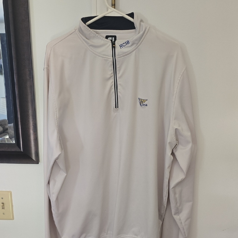 FootJoy White Lightweight Jacket for Everyday Comfort